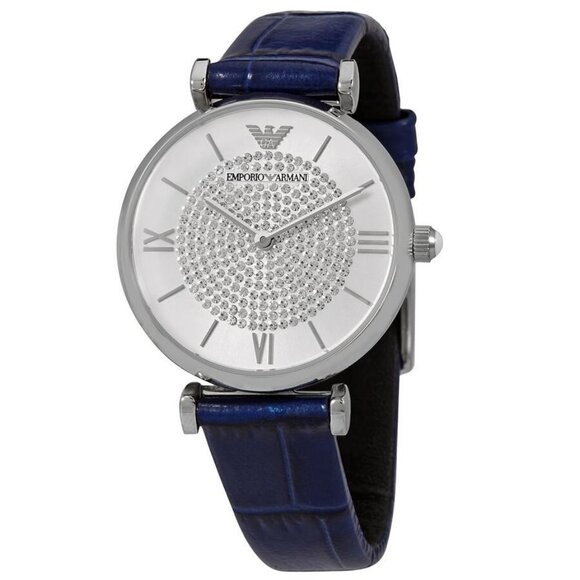 FX04040B NWT Emporio Armani Fashion Ladies Quartz Steel Authentic Watch - Picture 1 of 3